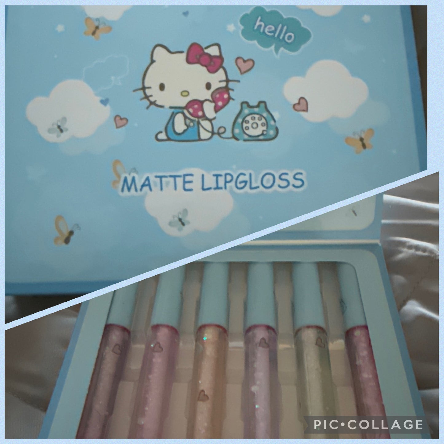 Matte Glittery Lipgloss