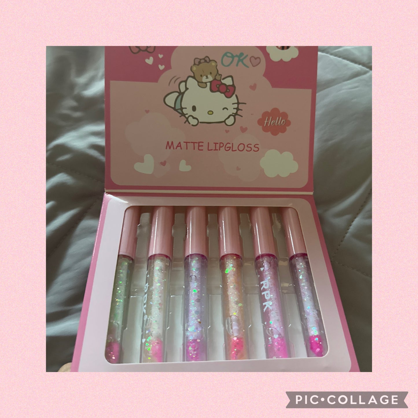 Matte Glittery Lipgloss